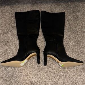 Sam Edelman Black Heeled Boots